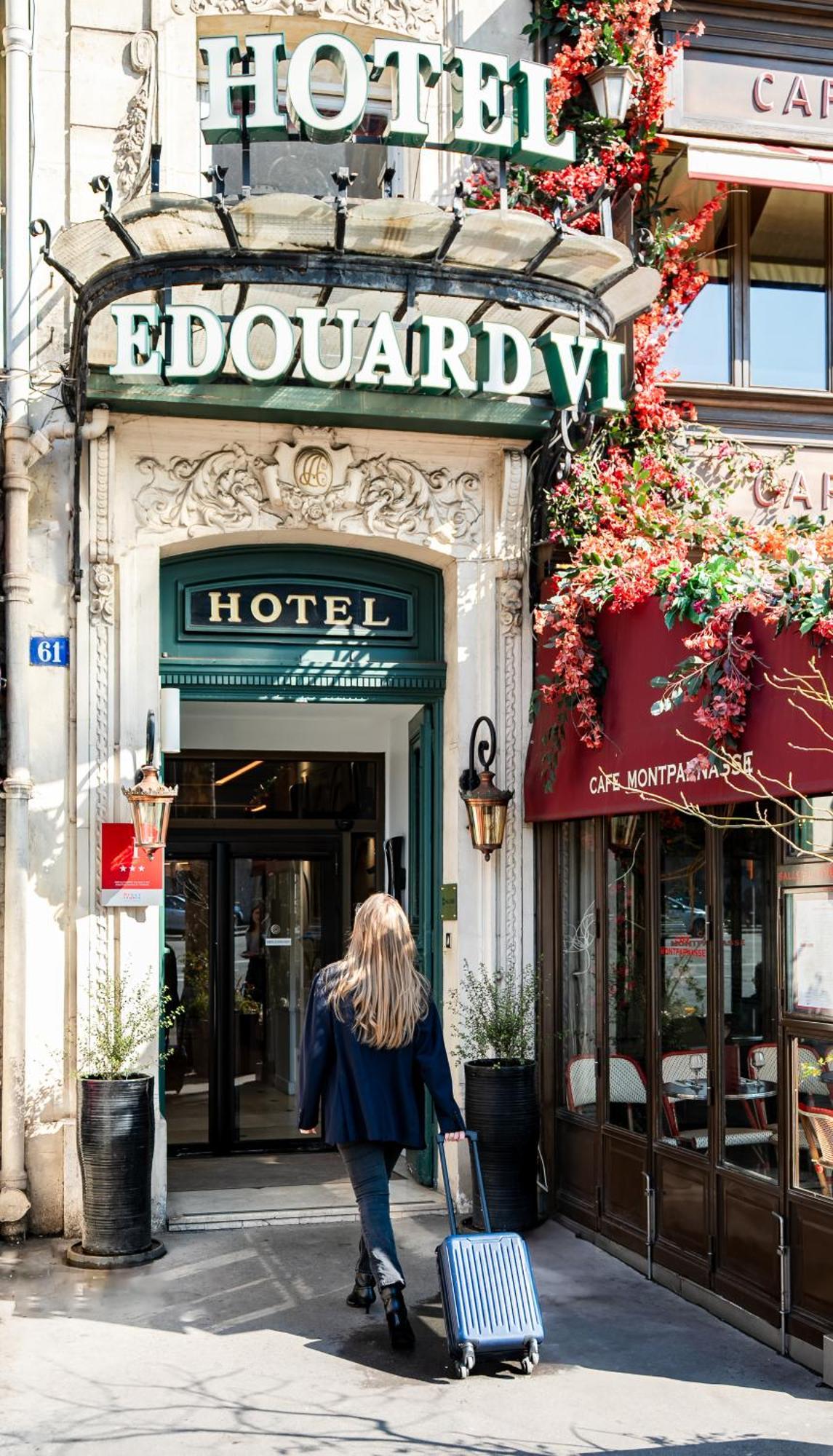 Hotel Edouard 6 Montparnasse Saint-germain-des-prés Parigi